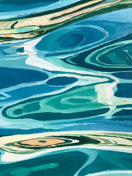Turquoise and emerald