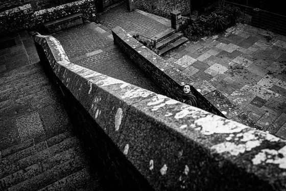Stairs of Mont Saint Michel I