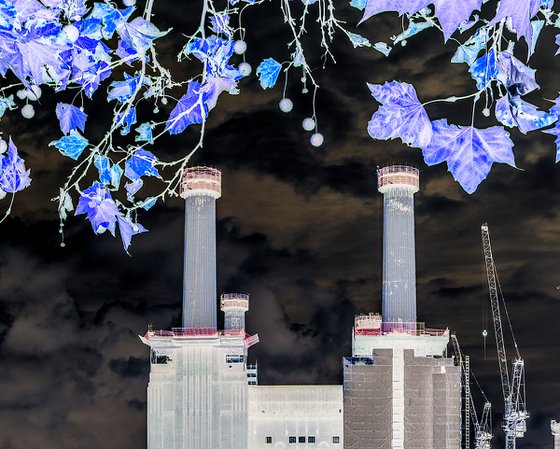 BATTERSEA POWER STATION  2015 INVERT NO3  Limited edition  1/20 24"x18"