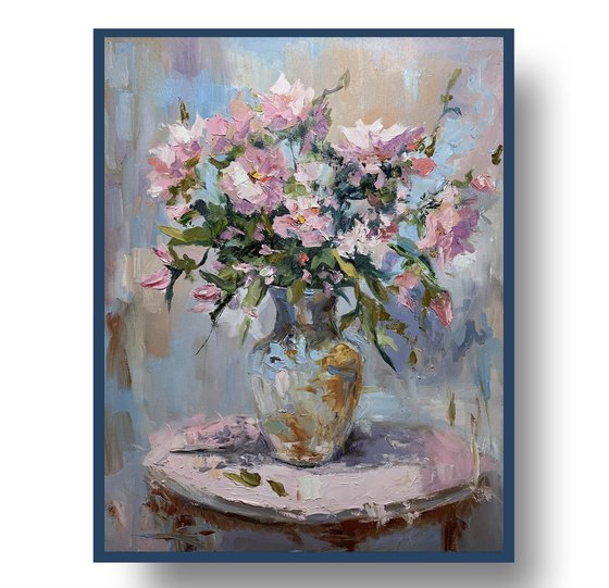 Pastel Bloom Symphony. Bouquet.