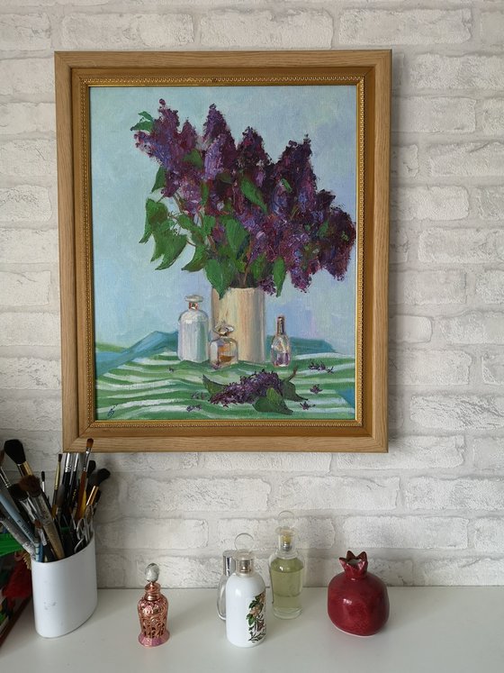 Still life with lilac