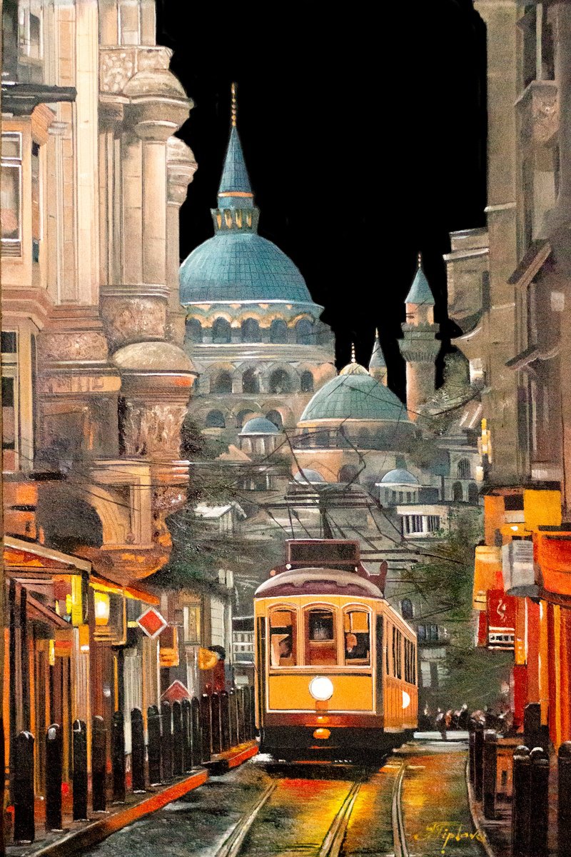 Istanbul. Turkiye By Tetiana Tiplova, 16 X 24, Artwork For Sale On Artfinder
