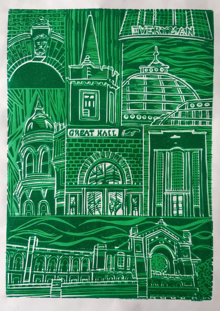 Ally Pally Unlocked in greens by Anna Robertson