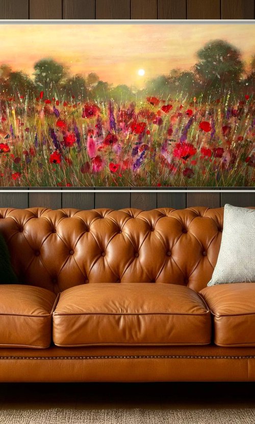 Poppy Garden Dream by Jennifer Taylor