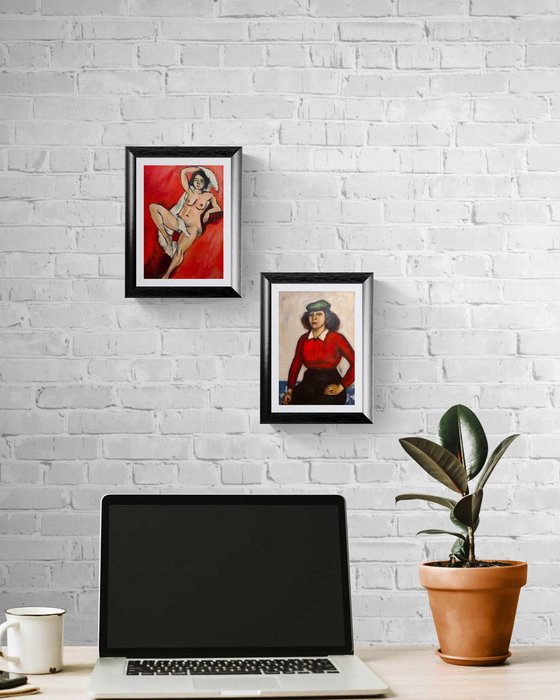 Interlude 1225-02 Study after Henri Matisse