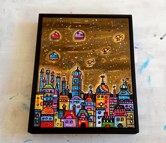 La Citta' Incantata di notte