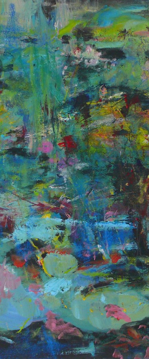 Hidden Pond by Christel Haag