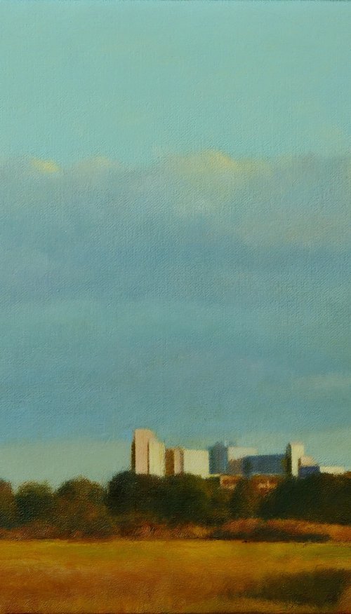 Land and Blue Clouds by KAZUHIKO