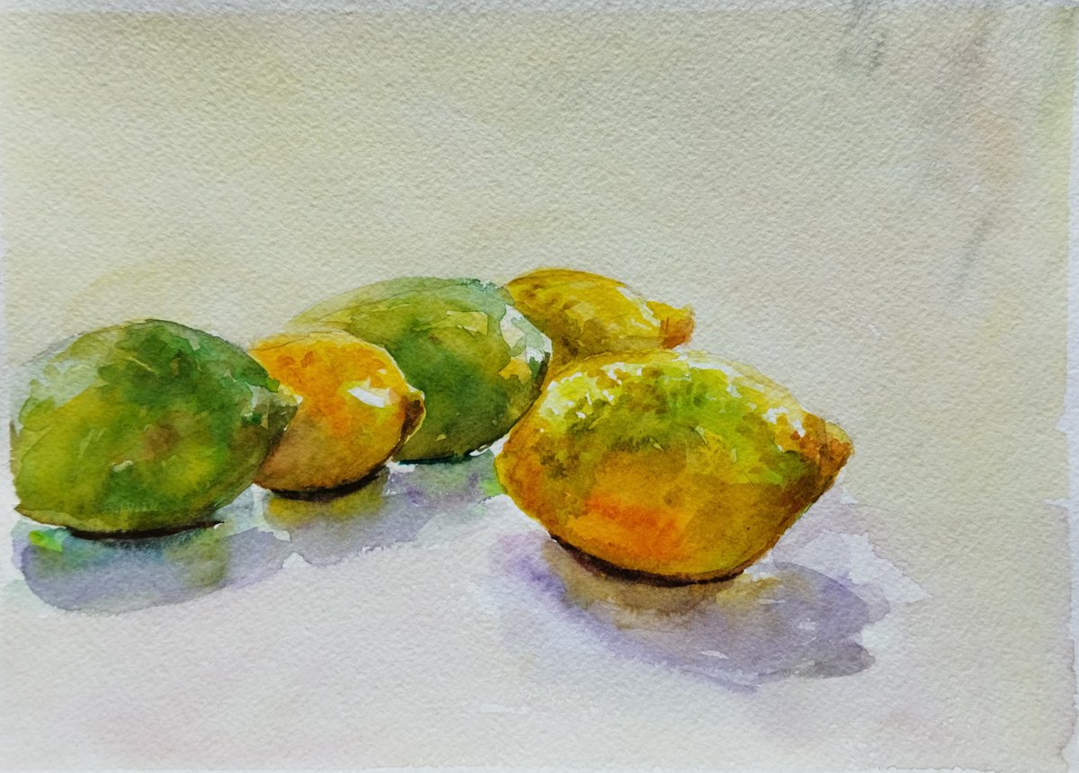 Lemons by Ann Krasikova