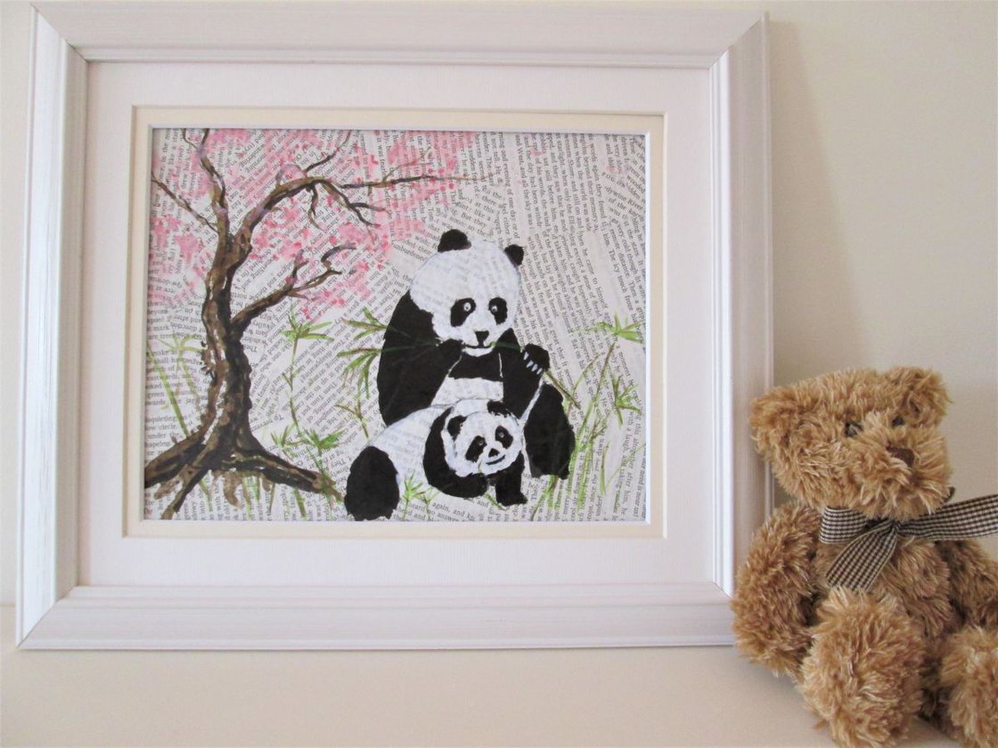 Stained Glass Cute Baby Panda Tumbler Graphic by mariespeedmvd76 · Creative  Fabrica