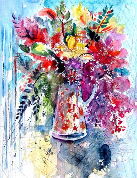Colorful life with flowers II