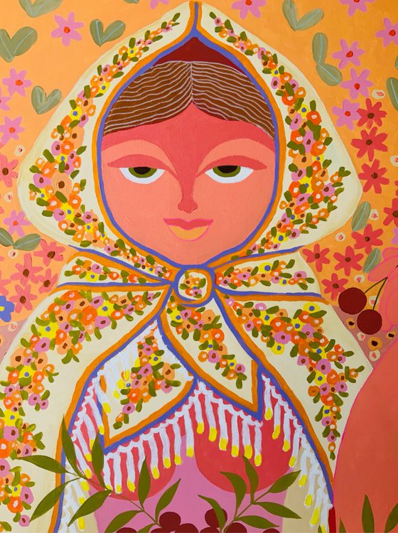 Babushka and the Cherry Bowl