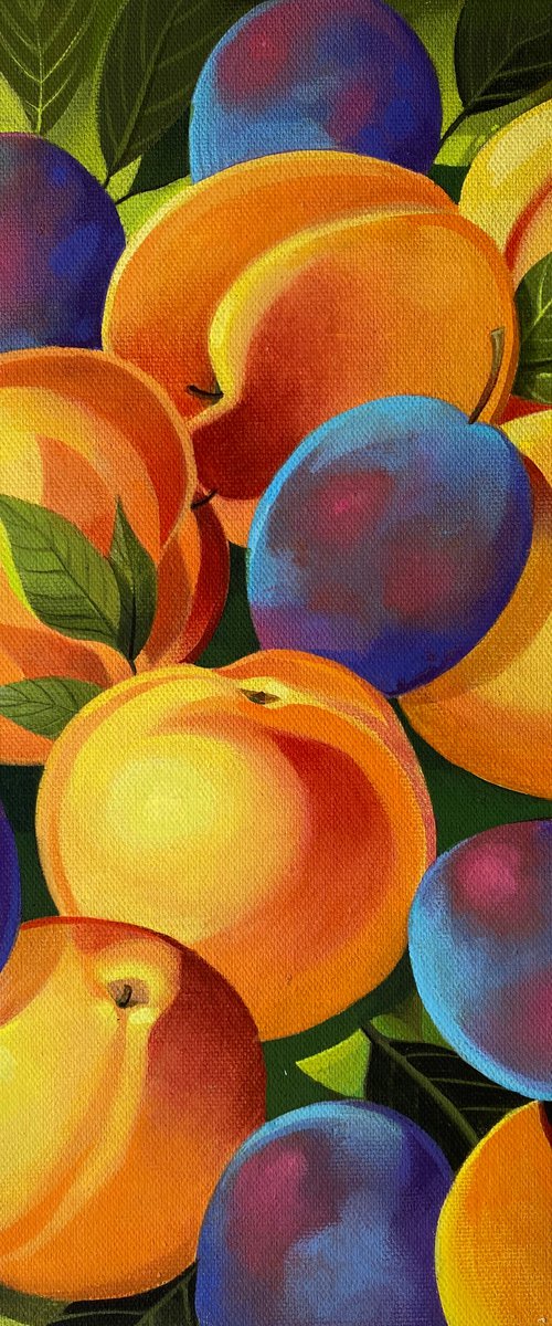 PEACHES & PLUMS by Johnny Karwan