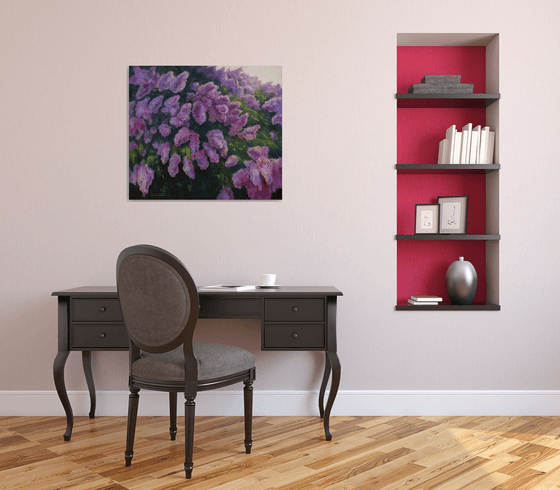 Lilacs Fading Into Light