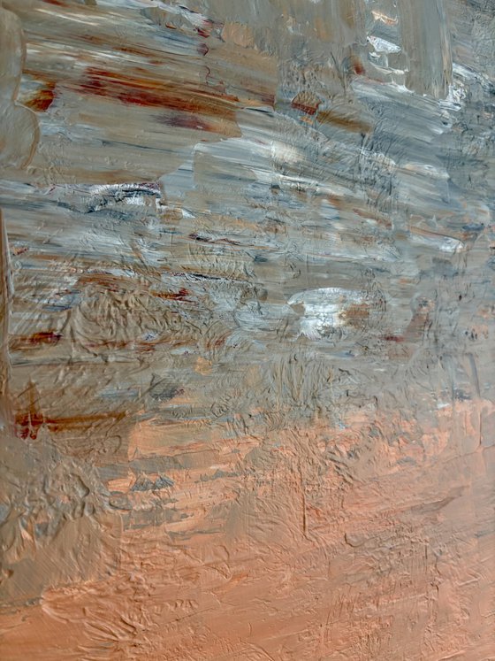 „Where silence dwells“ 80x80x2 cm