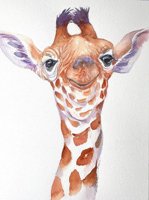 Baby Giraffe Pickles by Arti Chauhan