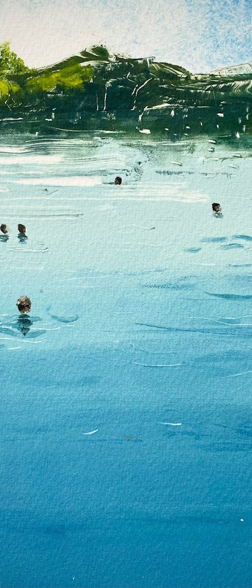Summer, the Ladies Pond II by Rebecca Denton