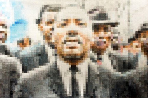 Pixel Martin Luther King by A-criticArt