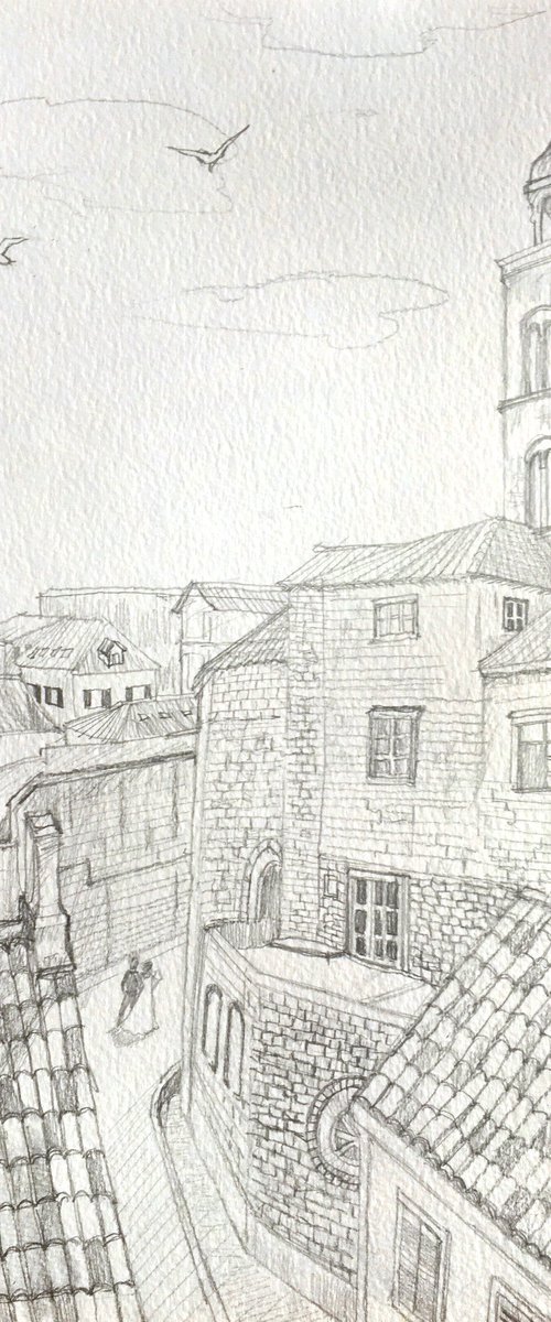 Dubrovnik old town by Yumi Kudo