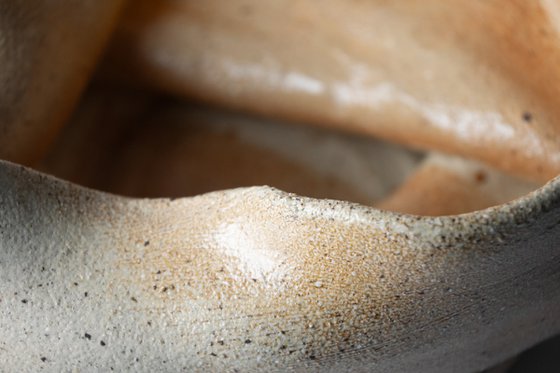 Sculptural Ceramic Soda-Fired Bowl