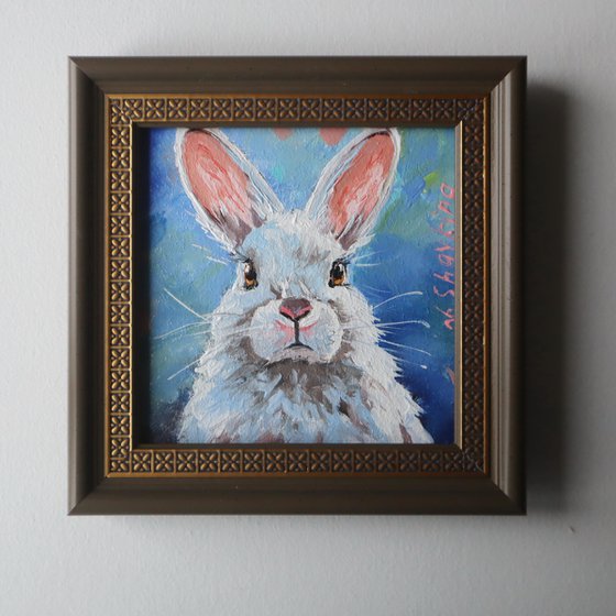 Funny Bunny Painting