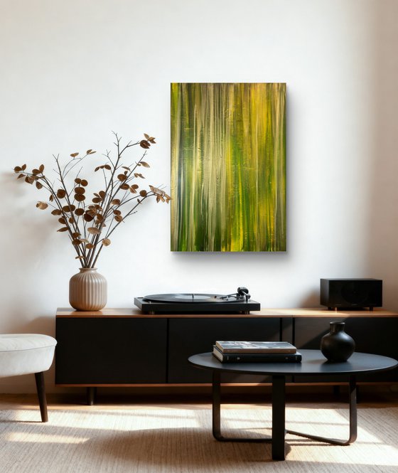 Echoes of Fire 100x70x2 cm