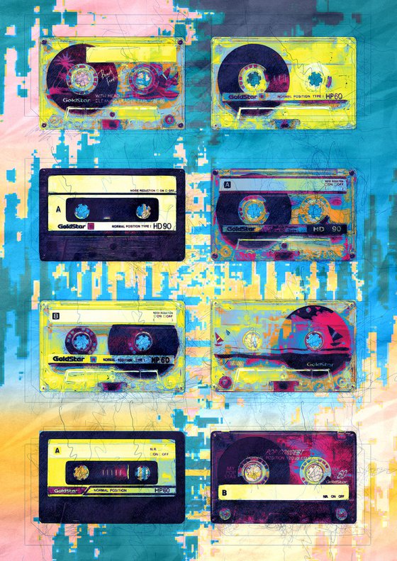 Retro Tape Cassette - GoldStar