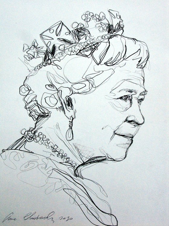 one line  Elizabeth II