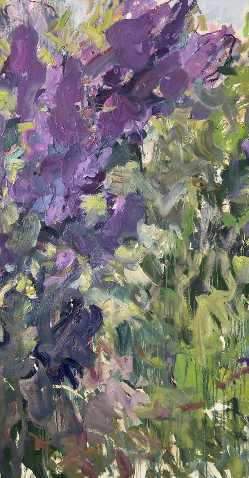 Deep lilac swoon by Lilia Orlova-Holmes