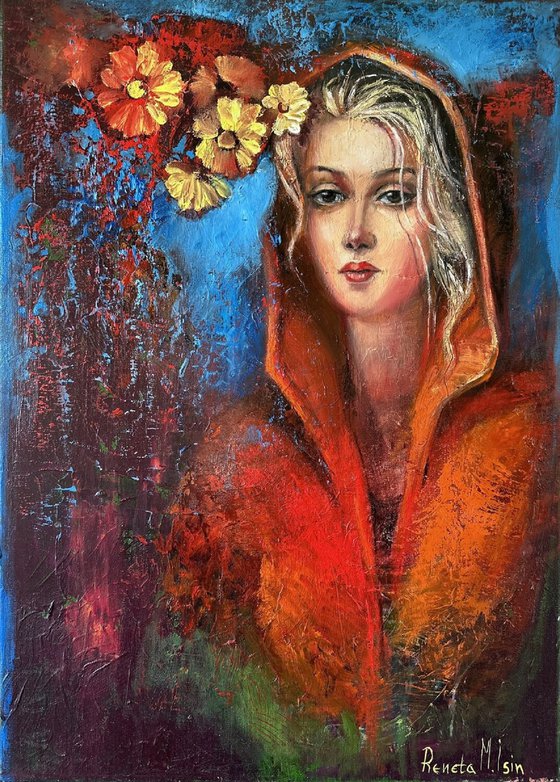 " Girl in the Forest "