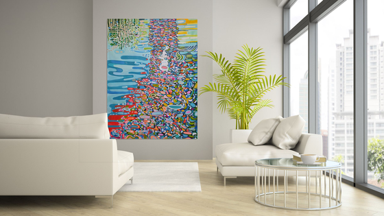 Water reflection ( Reserved for M. L )