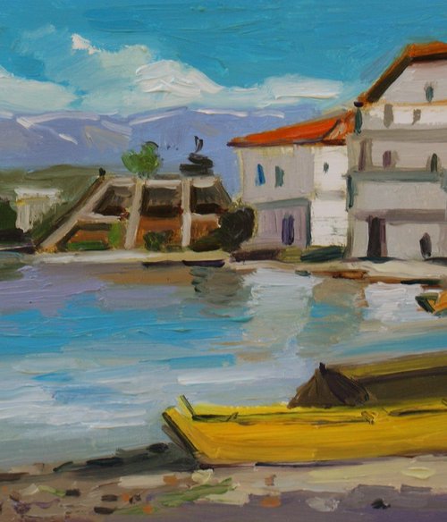 Fishing boats by Joan Mato