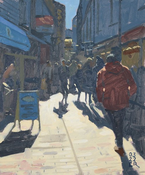 Brighton Lanes, Midday Light by Elliot Roworth