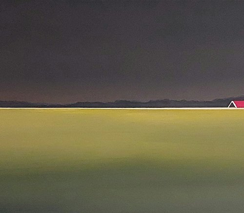 The last light before darkness (November) by Nelly van Nieuwenhuijzen