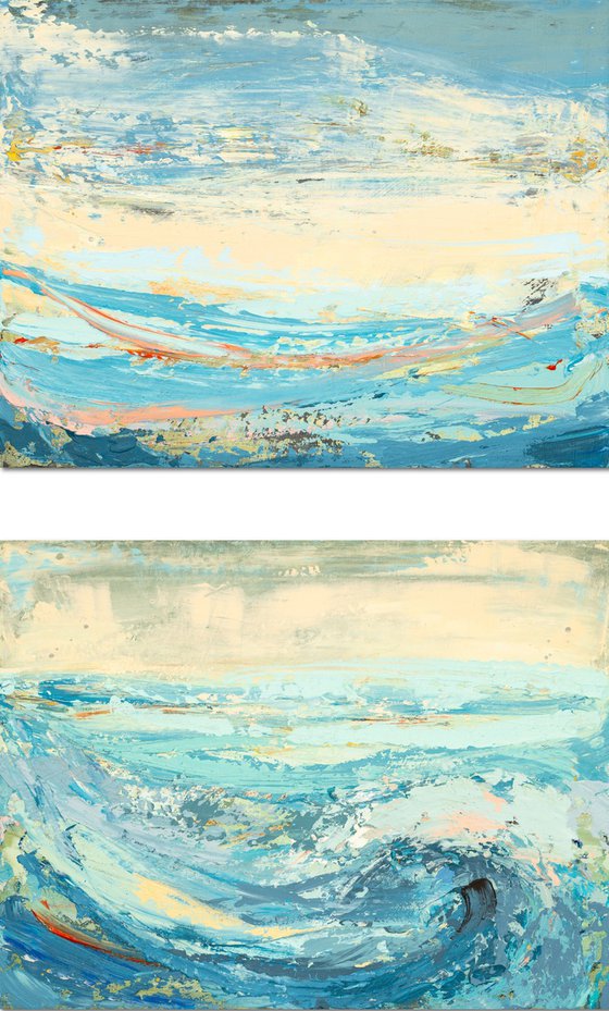 Diptych (emotional seascapes)