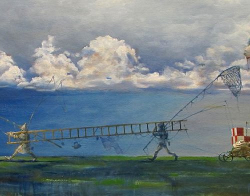 Catching the clouds. by Serhiy Roy