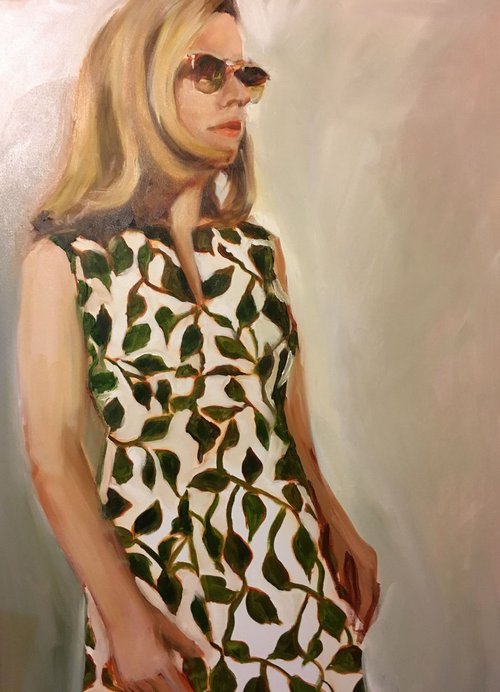 Leaf Dress by Leslie Singer