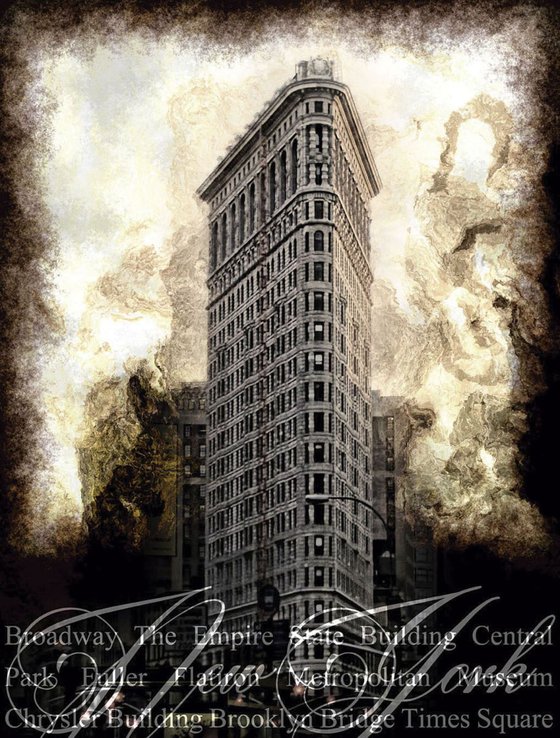 Fuller Flatiron/XL large original artwork