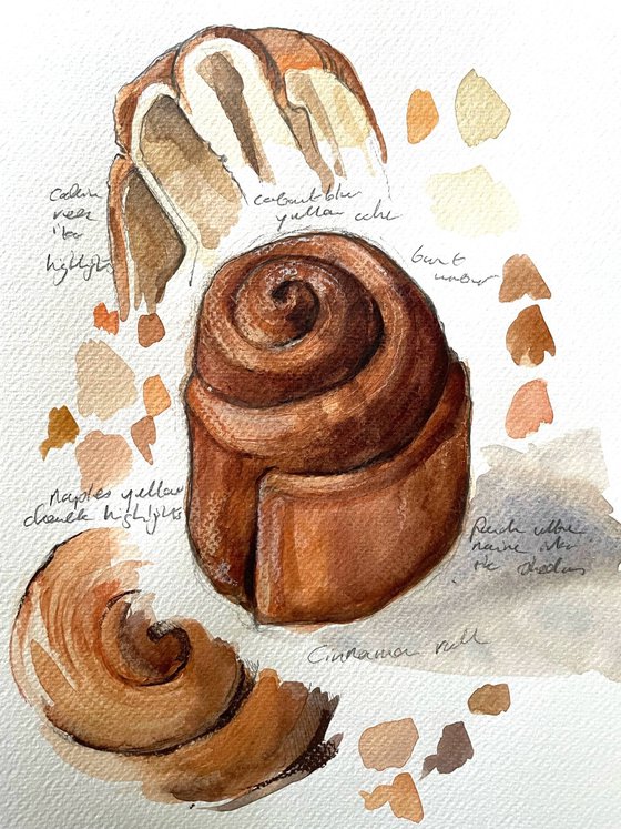 Cinnamon Roll, in detail