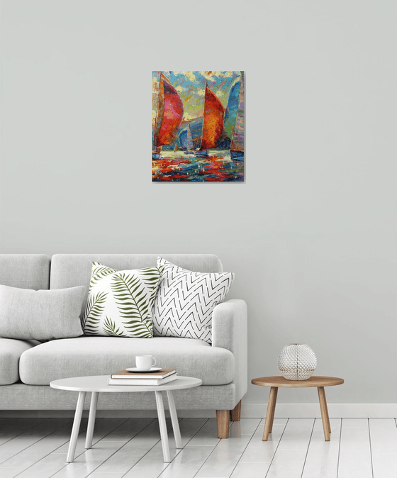 "Morning by the sea"