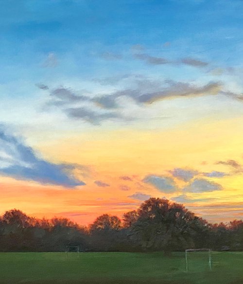 Sunset in Mill Hill Park (IX) by Diana Sandetskaya