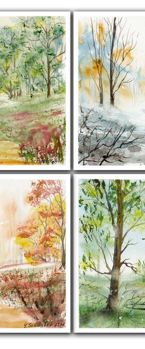 Seasons. by Yulia Schuster