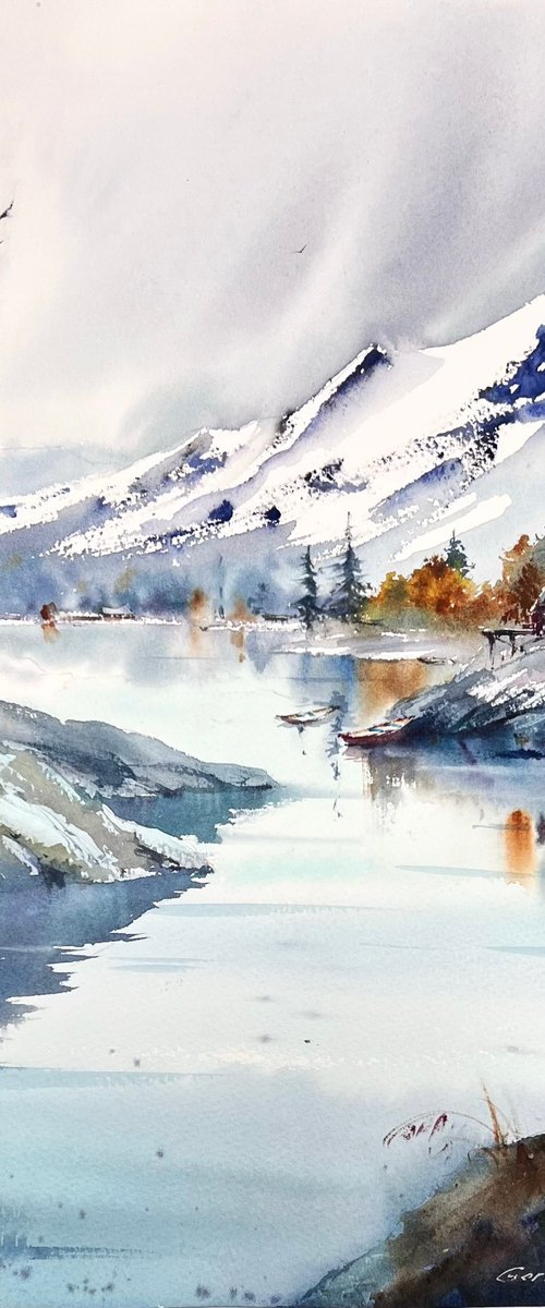Echoes of a Mountain Lake by Eugenia Gorbacheva