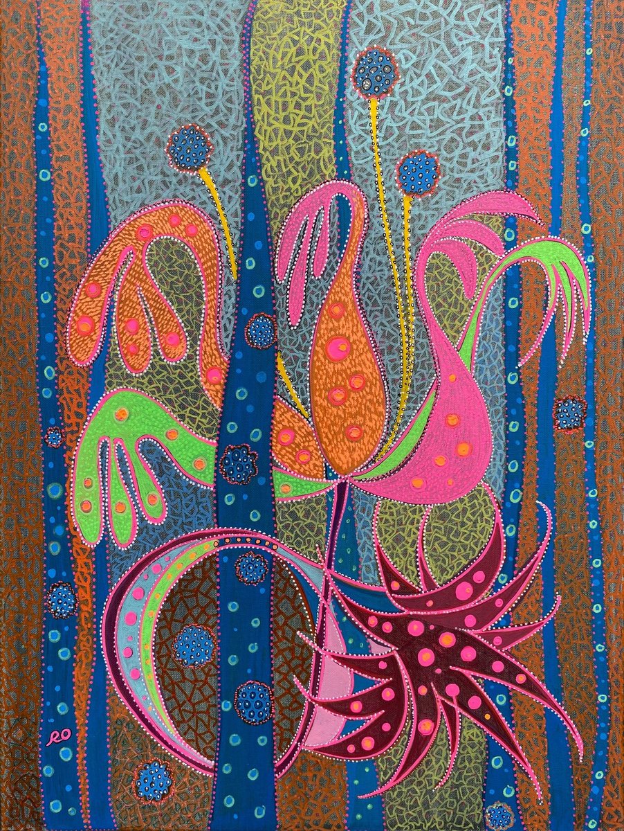  Flowering Peak By Olga Rokhmanyuk | Roartus, 18 X 24, Artwork For Sale On Artfinder