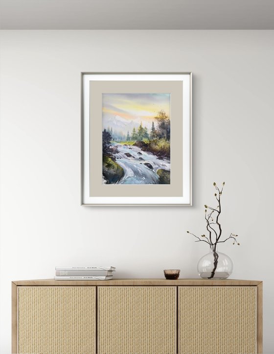 Mountain river #31