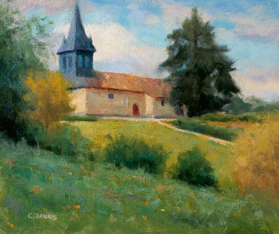The Rural Church at Lastours