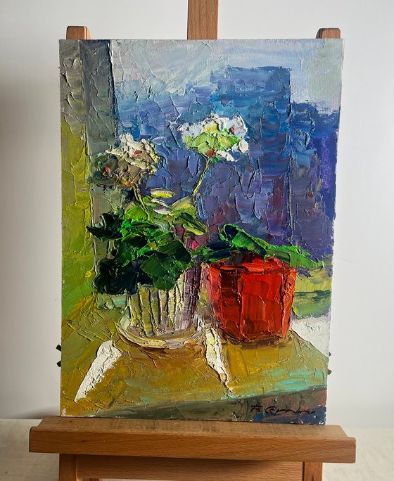 Flowers on the Windowsill