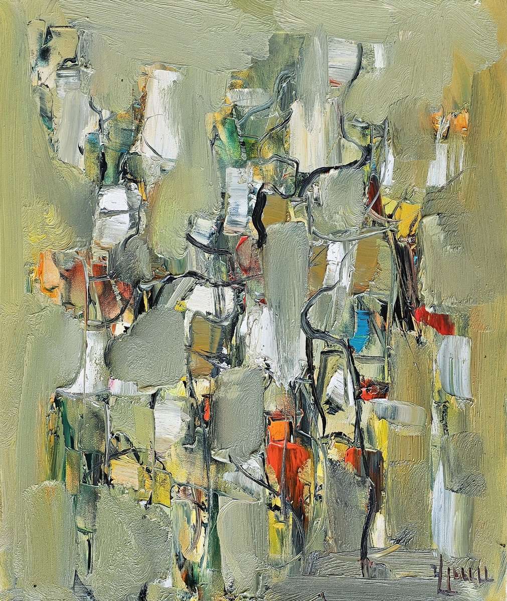 Layers Of Silence By Vlas Ayvazyan, 20 X 24, Artwork For Sale On Artfinder