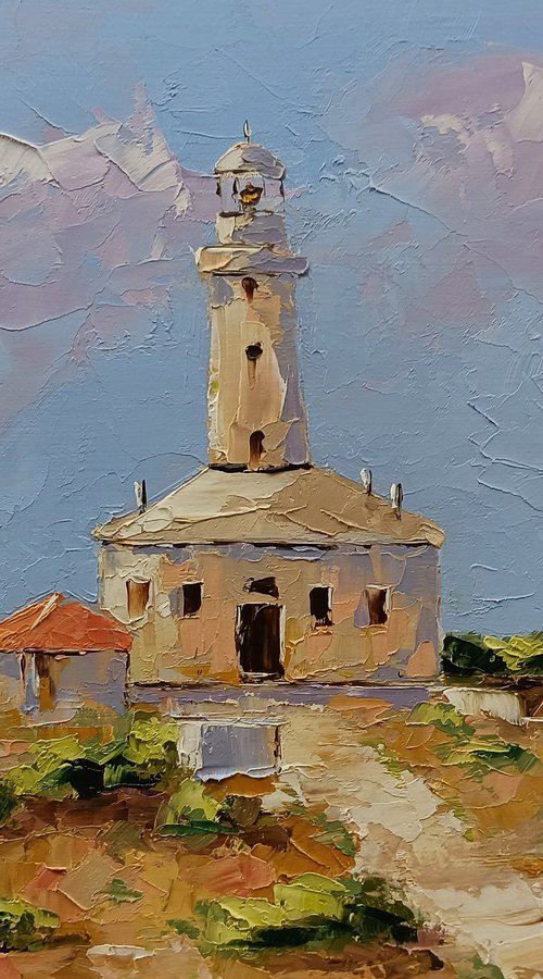 Lighthouse on Adriatic sea by Marinko Šaric