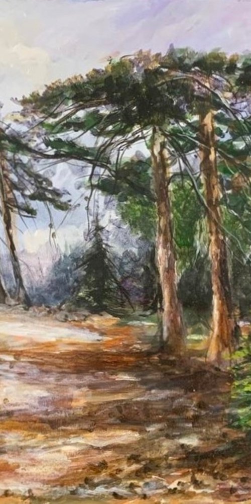 Troodos Forest by Olga McNamara BiennaleArtist